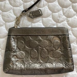 Coach wristlet bag